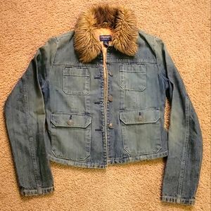 American Eagle Denim Jacket Womens Size Small